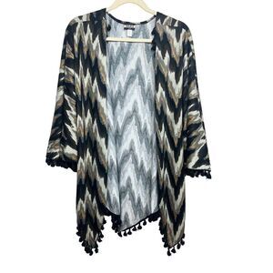 Haani Boho Fringe Open Cardigan Sz. 2X